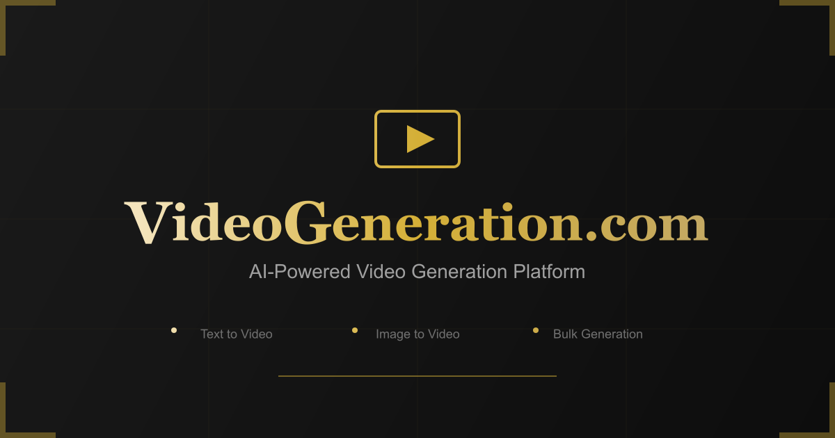 VideoGeneration.com Preview